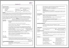    basic outline format   coaching resume