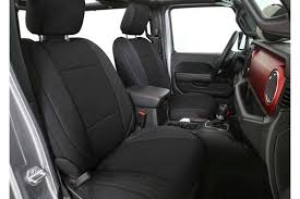 Neoprene Seat Covers Set Black Smittybilt