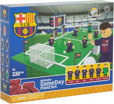Tejido de poliéster 600d resistente y denso para una. Amazon Com Basic Fun Real Barcelona Soccer Gameday Field Set 30828 0 Toys Games