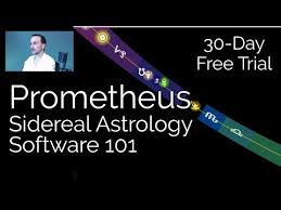 Prometheus Sidereal Astrology Software 101 Free 30 Day Trial