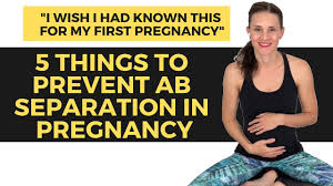 Push yourself up into a sitting position with your arms. How To Prevent Abdominal Muscle Separation During Pregnancy Youtube