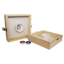 Stand on leading edge (end rope is attached) of game board for the hole that's the closest carries 1 point, the one in the middle carries 3 points and the farthest one a total of 5 points. Washer Toss Rules Scoring Set Up And More Slick Woody S