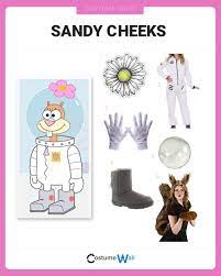 Sandy cheeks space suit
