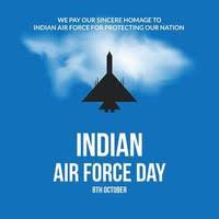 indian air force day vector art icons