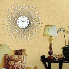 Diamond Crystal Wall Clock