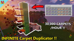 Very minecraft survival friendly turtle scute farm with good results!in. Easy Carpet Duplication Tutorial Infinite Fuel Minecraft 1 15 1 16 Duplication Glitch Youtube