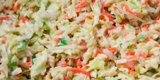 the best basic creamy southern coleslaw