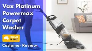 vax platinum powermax carpet washer