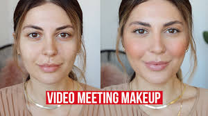 5min makeup for video conferencing