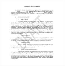 Legal Agreement Template 10 Free Word Pdf Documents Download