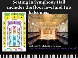 Symphony Hall Boston A Virtual Field Trip Symphony Hall Is