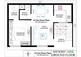 30 By 20 House Plan Best 600 Sqft