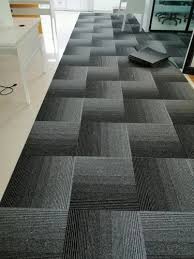 matte polypropylene modular carpet