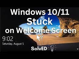 how to fix windows 10 is stuck on