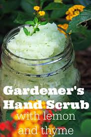 and thyme gardener hand scrub recipe