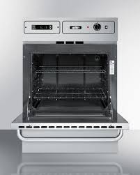single gas wall oven stainless steel