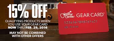 If the credit card for which you are applying is granted, you will notify the bank if you have a spouse who needs to receive notification that credit has been extended to you. Guitar Center Gear Card