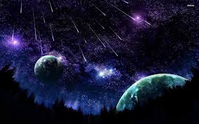 night sky stars background psdgraphics