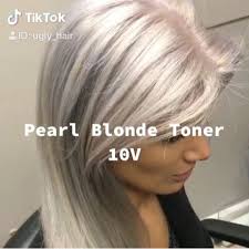 A blonde hair toner is a liquid or a cream product that helps eliminate brassiness in blonde hair. Hair By Elonataki Toned With Pearl Ugly Duckling Hair Color