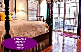 replacing carpet with pergo