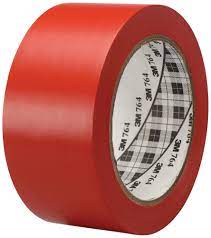 764i red 3m marking tape pvc