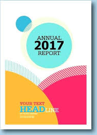 Annual Report Cover Page Design Template Free Download Templates