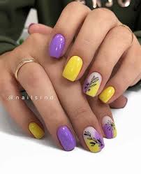 Ideas in 2021 | nail designs, cute nails, nail art. 23 Yellow Nail Designs That Will Brighten Your Day Stayglam