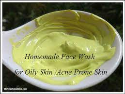 homemade face wash for oily skin acne
