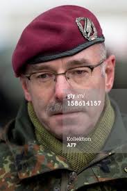 Nachrichtenfoto: German commander of KFOR Volker Halbauer is pictured in…