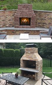 Stone Outdoor Fireplaces