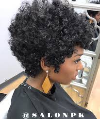 Blending black and gray hair is a chic way to completely transform your style. 50 Breathtaking Hairstyles For Short Natural Hair Hair Adviser