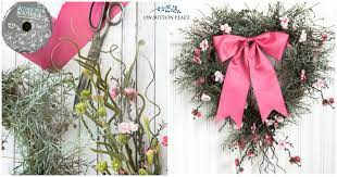 Diy Heart Wreath Tutorial On Sutton Place gambar png