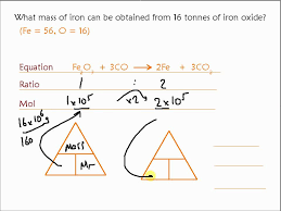 iron oxide fe2o3 moles calculation