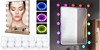 8 best stick on mirror lights for