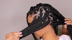 4 3 simple steps on how to do braids. Triangle Part Box Braids Raising Your Diy Triangle Braids Game Higher