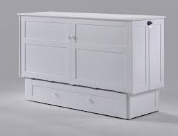 clover white murphy cabinet bed