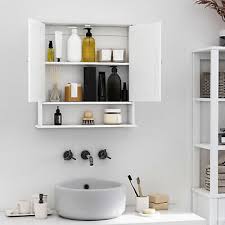 Wall Mounted Bathroom Cabinet Mirror