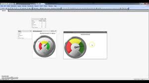 Qlikview Tutorials Qlikview Charts How To Crate Gauge Chart In Qlikview