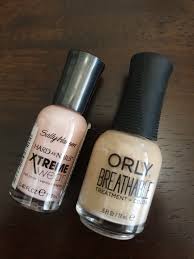 orly breathable nail polish and sally