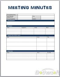 Download Free Meeting Minutes Template Meeting Minutes Template 1 0
