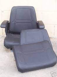 Black Kubota Seat Cushions M9000 M8030