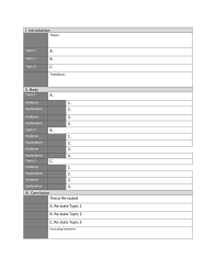  argumentative essay outline templates pdf premium argumentative essay outline blank 08 1