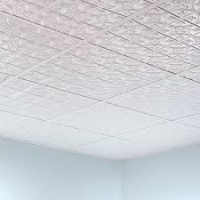 white surface mount ceiling grid kit