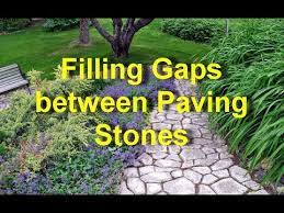 Filling Gaps Between Paving Stones