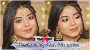 indian wedding guest makeup