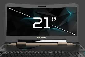 The acer predator 21 x is the world's most powerful gaming laptop, and while the price tag is likely to be far too much for most people, there's still a lot to admire about this machine. Ifa 2016 Acer Predator 21x Curved 21 Inch Gaming Laptop With Sli Graphics Notebookcheck Net News
