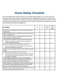 39 sle home safety checklist in pdf