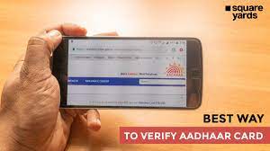 aadhaar card verification and
