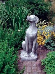 Great Dane Female Dog Stone Garden