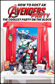 Host An Amazing Avengers Party Ideas Recipes Free Printables